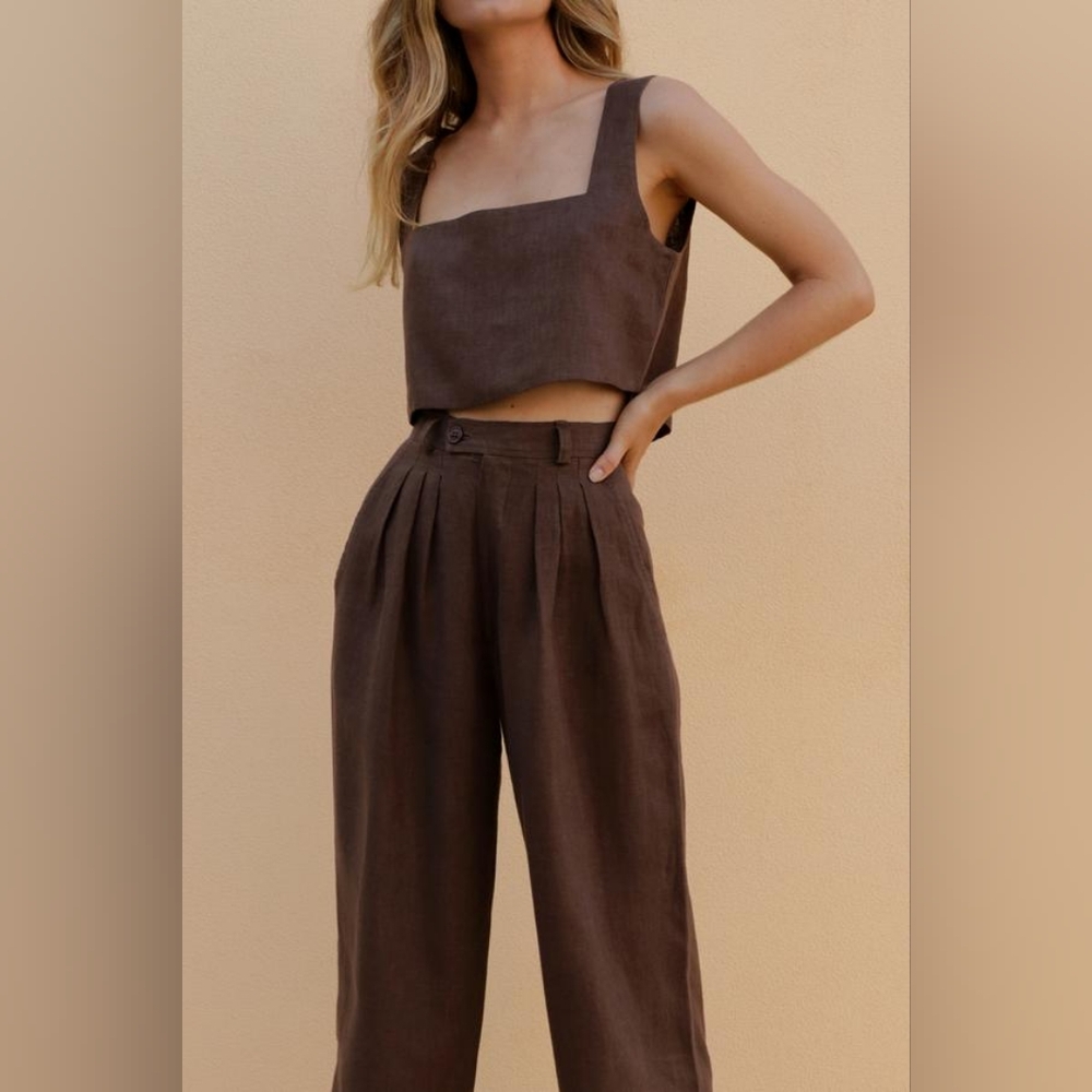Posse Brown Alice Top